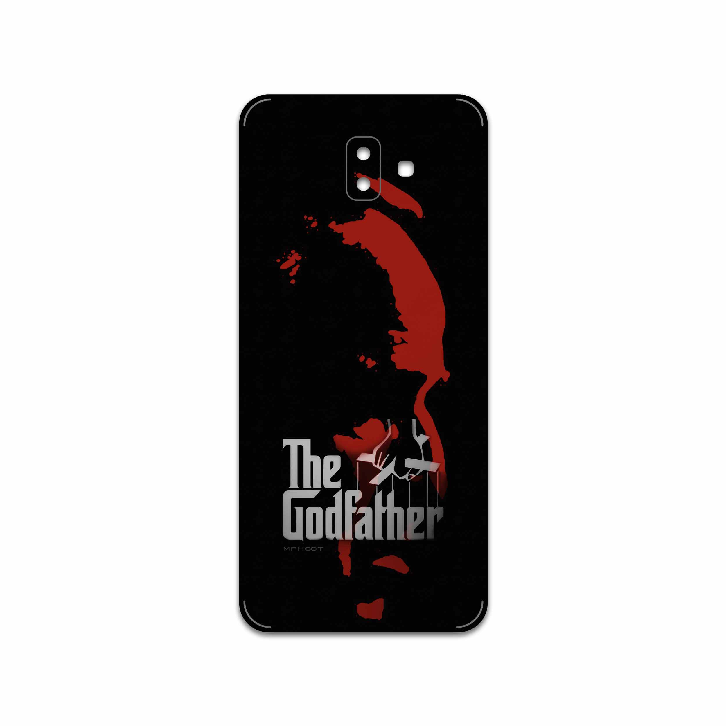 برچسب پوششی ماهوت مدل The Godfather مناسب برای گوشی موبایل سامسونگ Galaxy J6 Plus