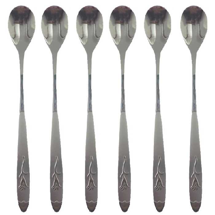 قاشق شربت خوری مدل mikhak مجموعه 6 عددی