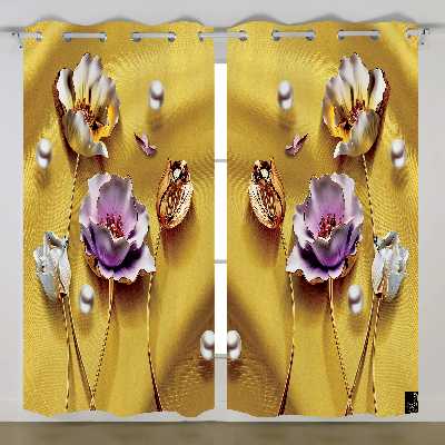 پرده رنس مدل C33-50824 سایز 290x140 سانتی متر