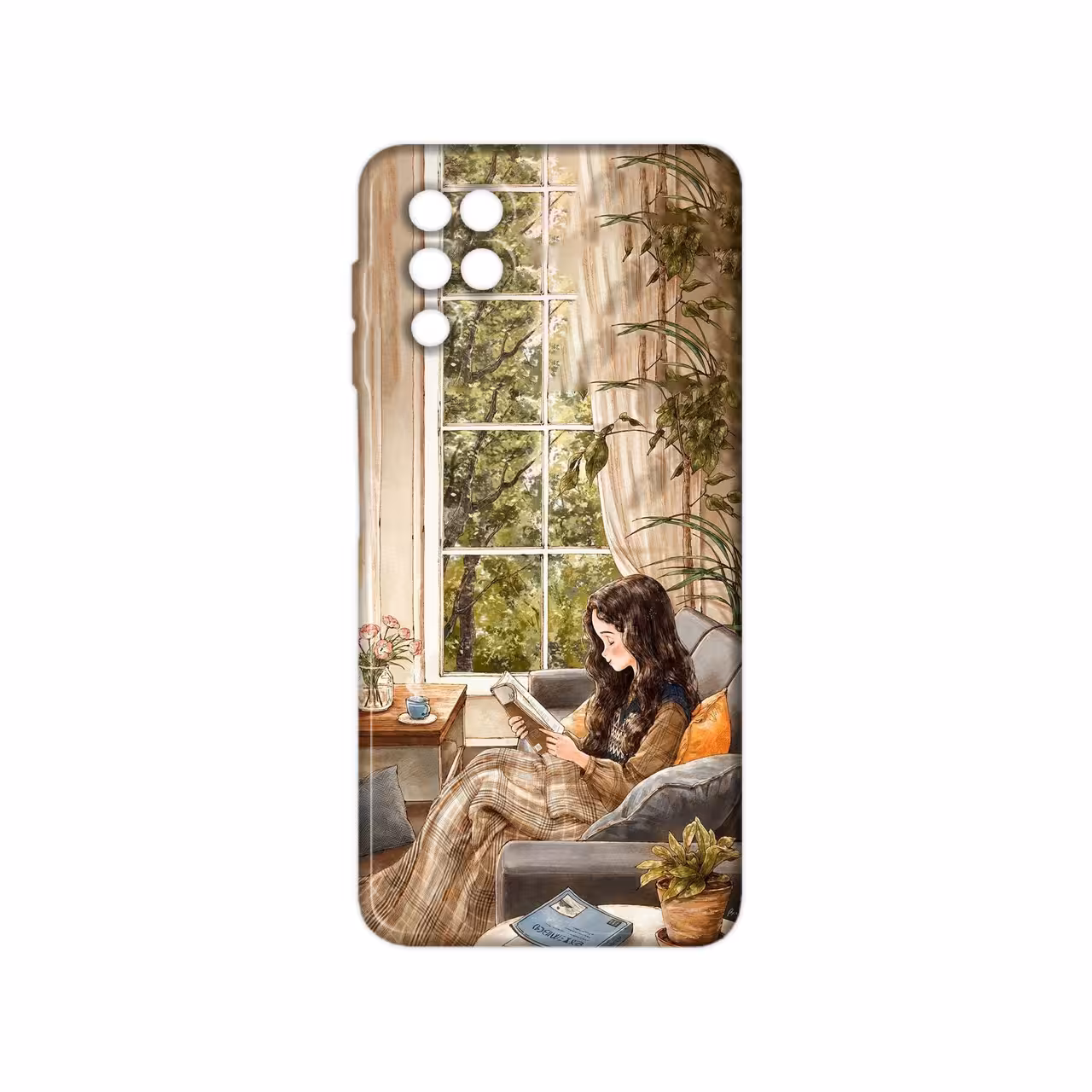 کاور مدل دخترانه کد 154 مناسب برای گوشی موبایل سامسونگ galaxy A22 4g