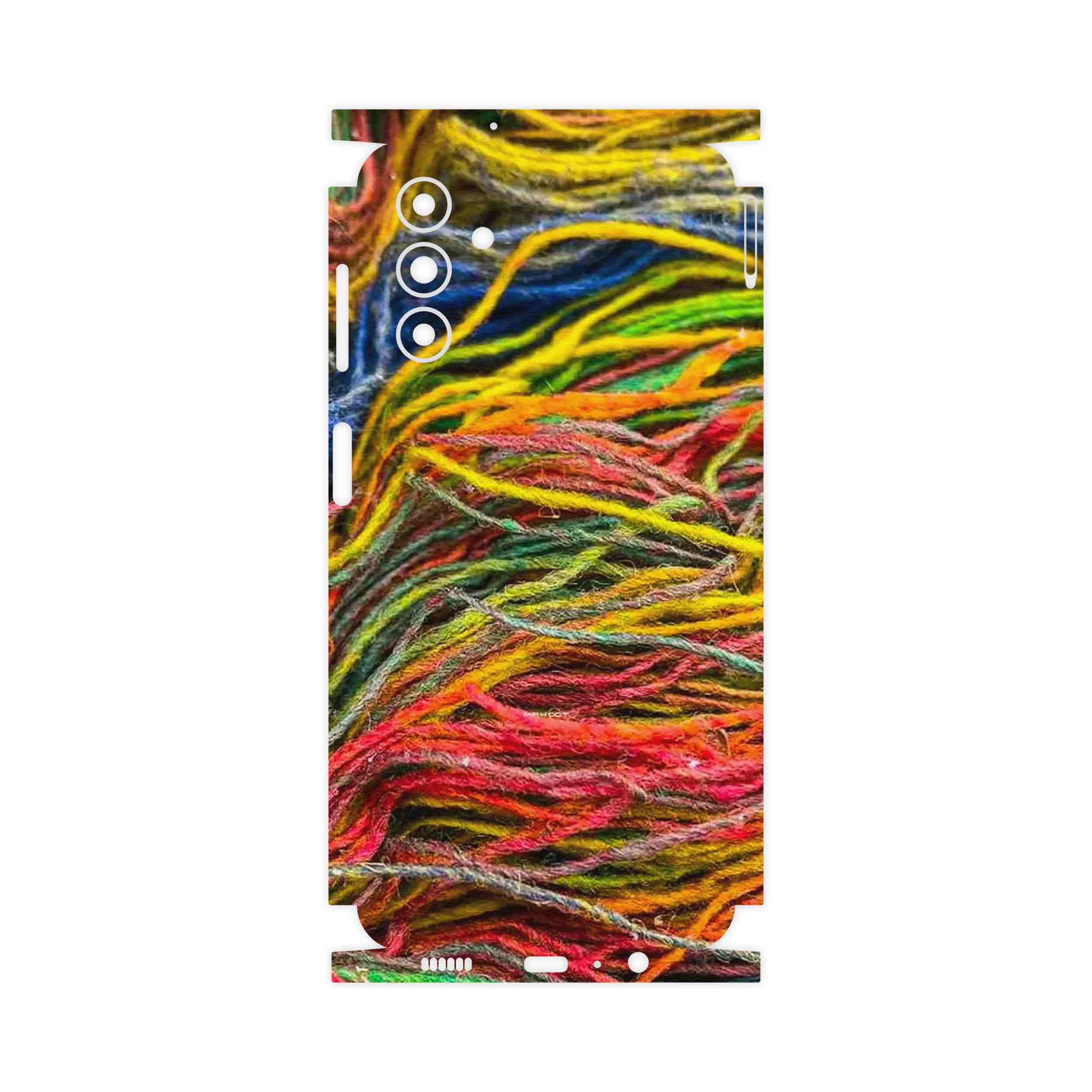 برچسب پوششی ماهوت مدل Fabric Texture 9-FullSkin مناسب برای گوشی موبایل سامسونگ Galaxy A04s