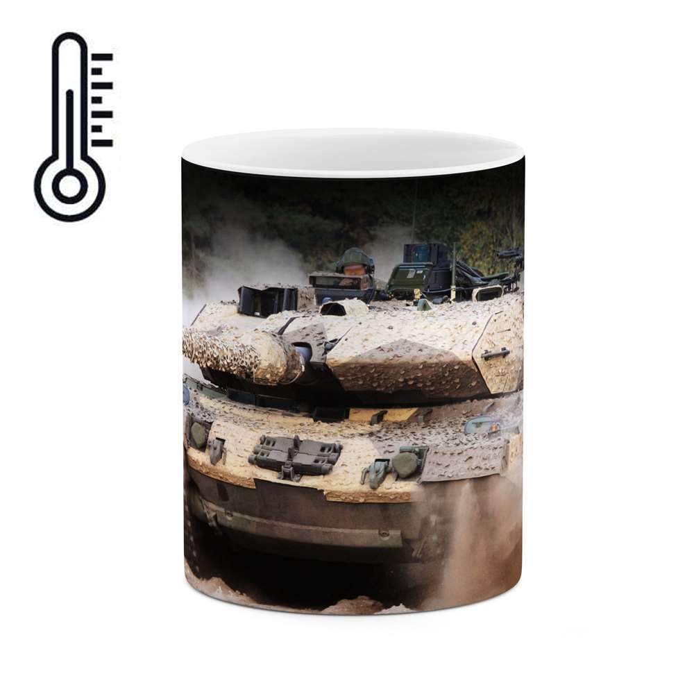 ماگ حرارتی طرح تانک  مدل mgph11008