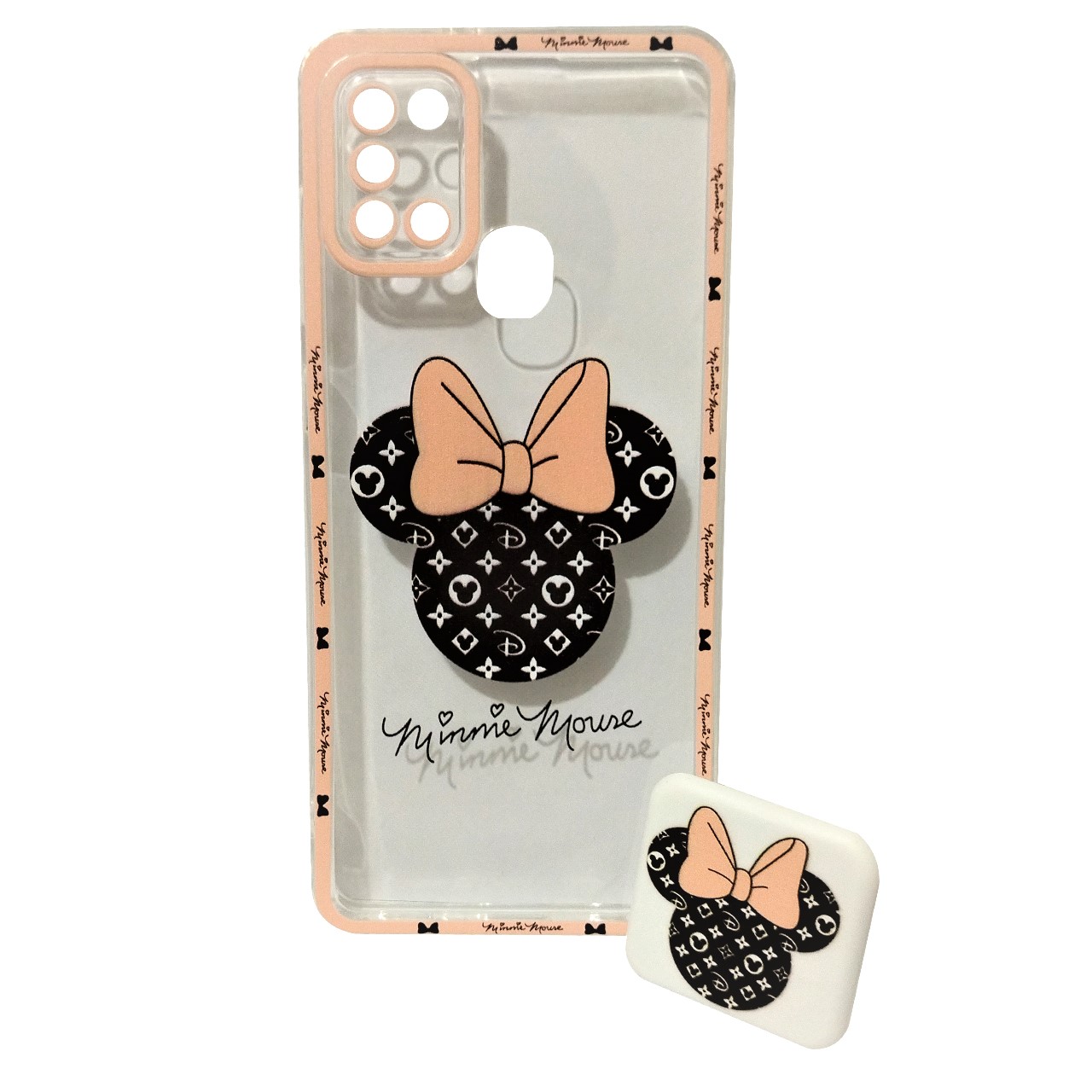  کاور کد 5219 مناسب برای گوشی موبایل سامسونگ GALAXY A21S به همراه پایه نگهدارنده