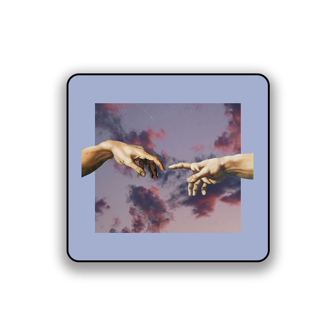 زیر لیوانی طرح عاشقانه دست ها