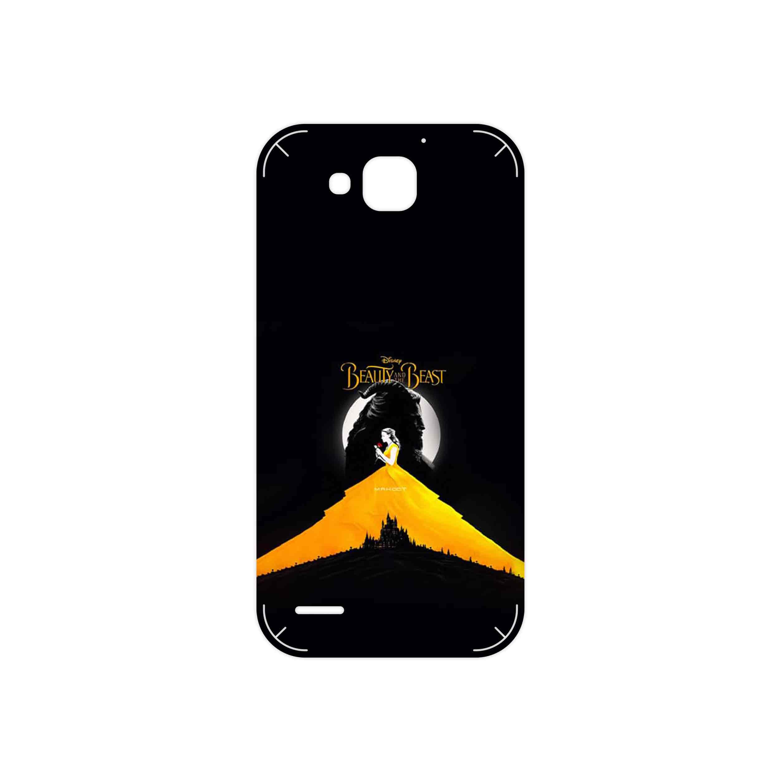 برچسب پوششی ماهوت مدل Beauty and the Beast مناسب برای گوشی موبایل هوآوی Ascend G750