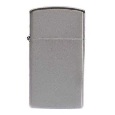 فندک زیپو مدل 1605 SLIM SATIN CHROME