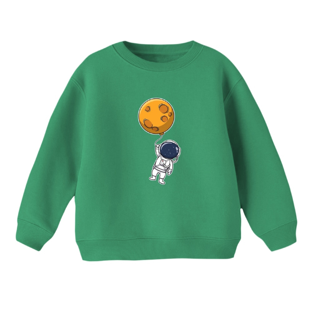 سویشرت بچگانه مدل فضانورد کد 1 رنگ سبز
