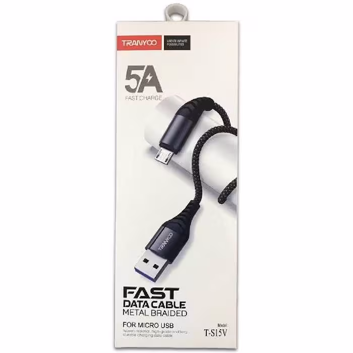 کابل تبدیل USB به لایتنینگ ترانیو مدل T-S15I طول 1 متر
