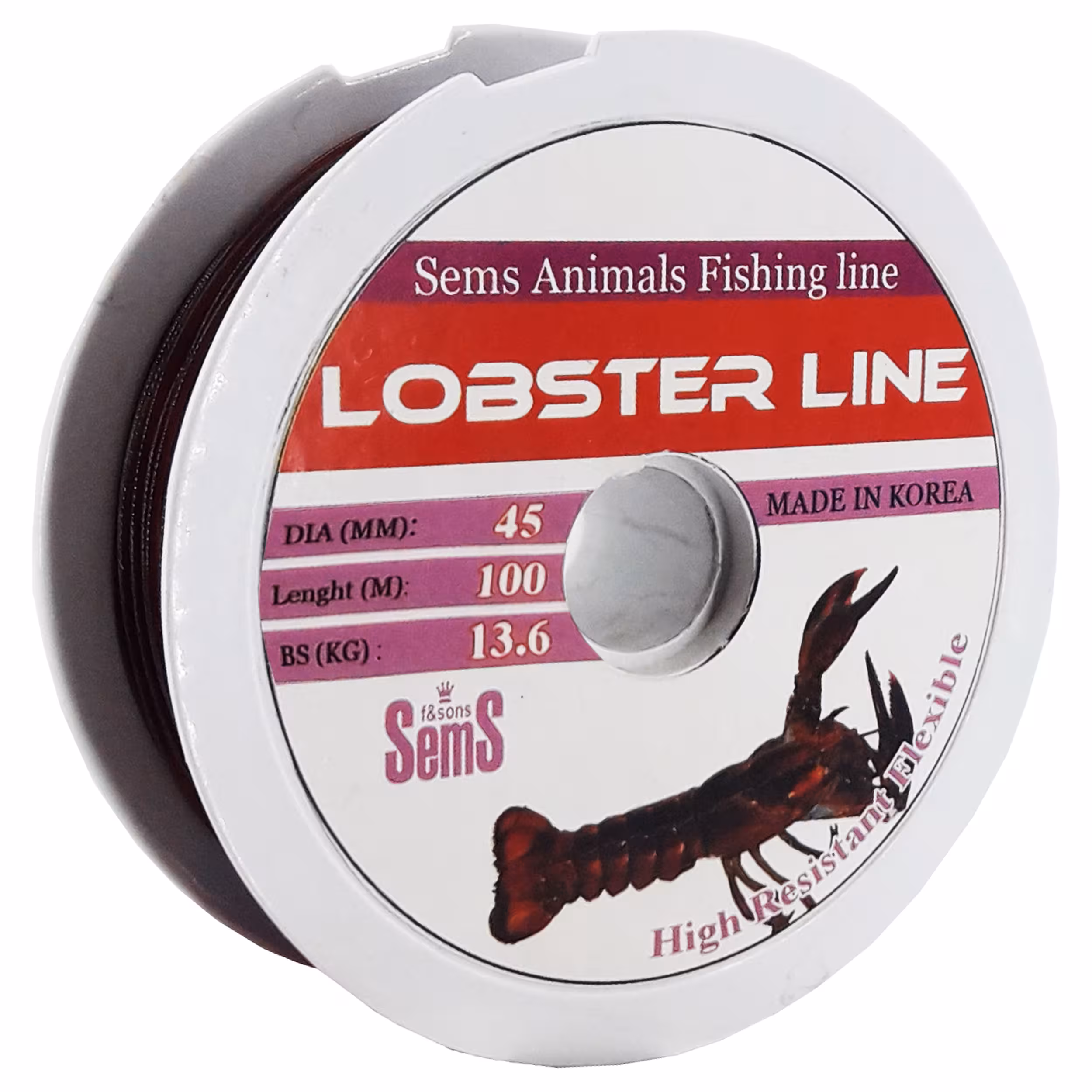 نخ ماهیگیری سمس مدل Lobster Line سایز 0 45 میلی متر