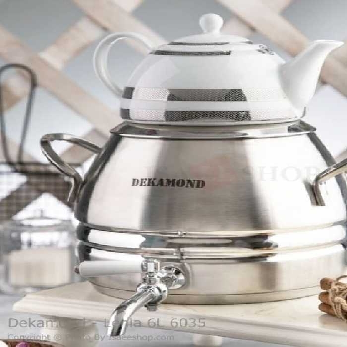 کتری و قوری استیل کف چدن