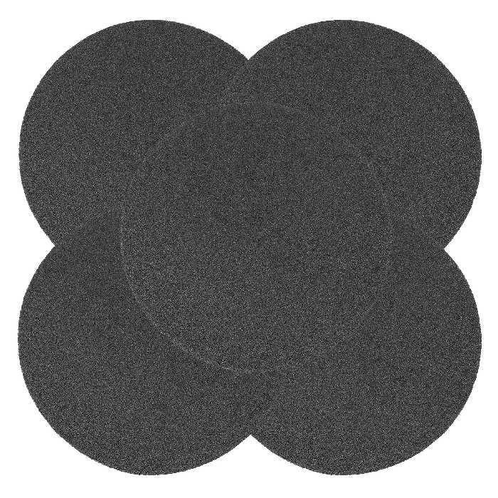 سنباده پشت کرکی ریزو مدل ART-RZ-100SG-5pcs -مجموعه 5 عددی