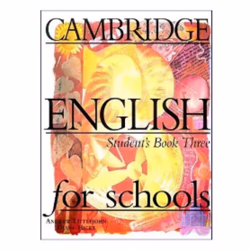 Cambridge English For Schools 3 کتاب
