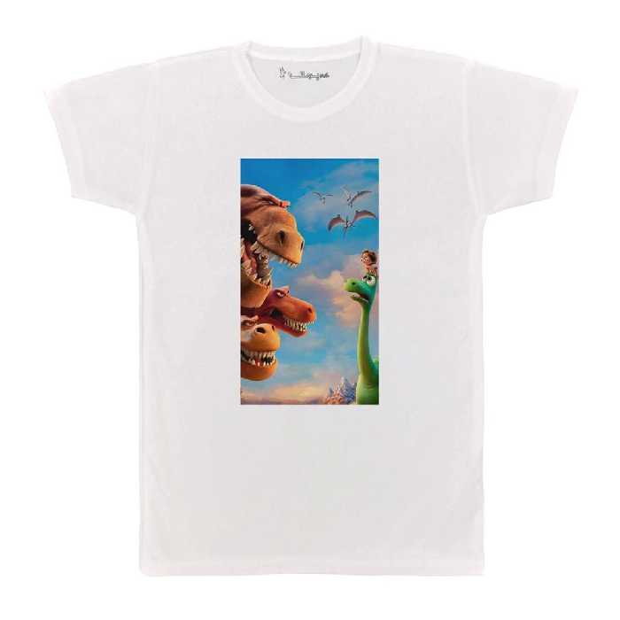 تی شرت بچگانه پرمانه طرح دایناسور خوب کد pmt.5082