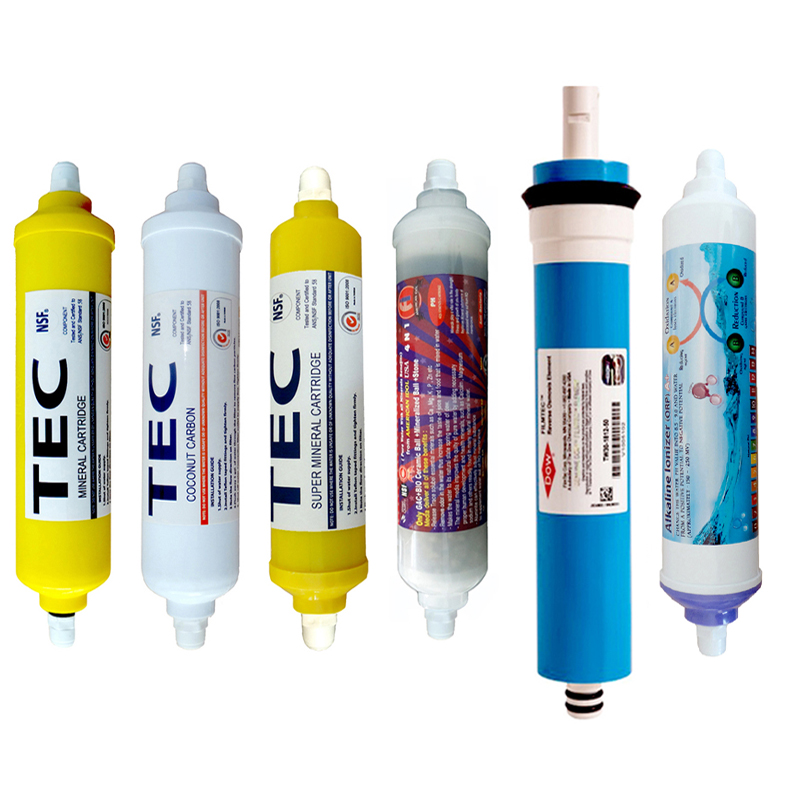  فیلتر دستگاه تصفیه کننده آب مدل FILTER RO- AT6Q مجموعه 6 عددی