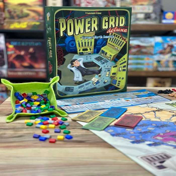 بسته بازی ایرانی استراتژیک شبکه نیرو لوکس (POWER GRID DELUXE)،(باجعبه) - ناشربوک | خرید آنلاین کتاب