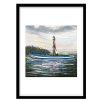 قیمت و خرید ‌‌‌‌تابلو دکوراتیو مدل نقاشی مدرن سورئال کد 2242