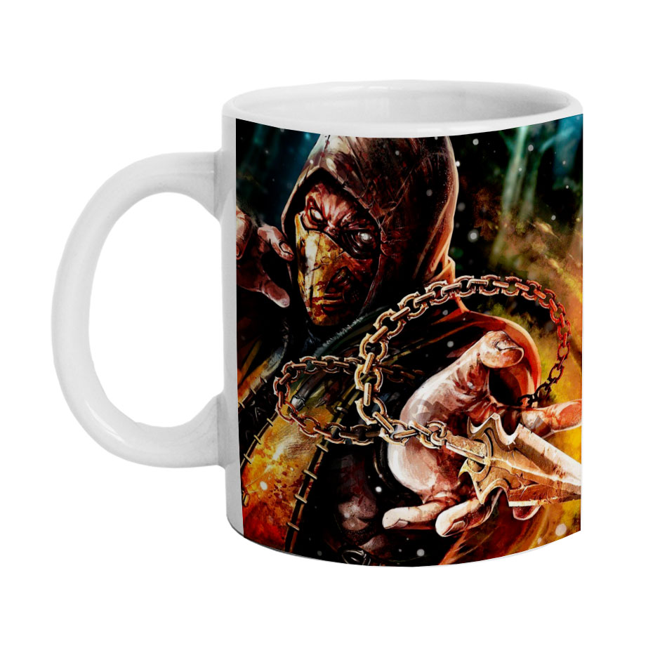 ماگ طرح مورتال کمبت مدل M2387