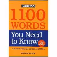 Barrons 1100 Words You Need to know 7th Edition کتاب