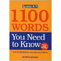 Barrons 1100 Words You Need to know 7th Edition کتاب