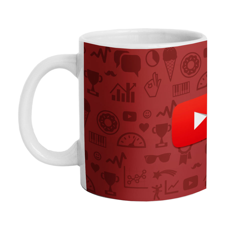 ماگ طرح یوتیوب مدل M2437