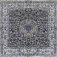 فرش دستبافت چهار متری مدل گنبد نائین کد 592