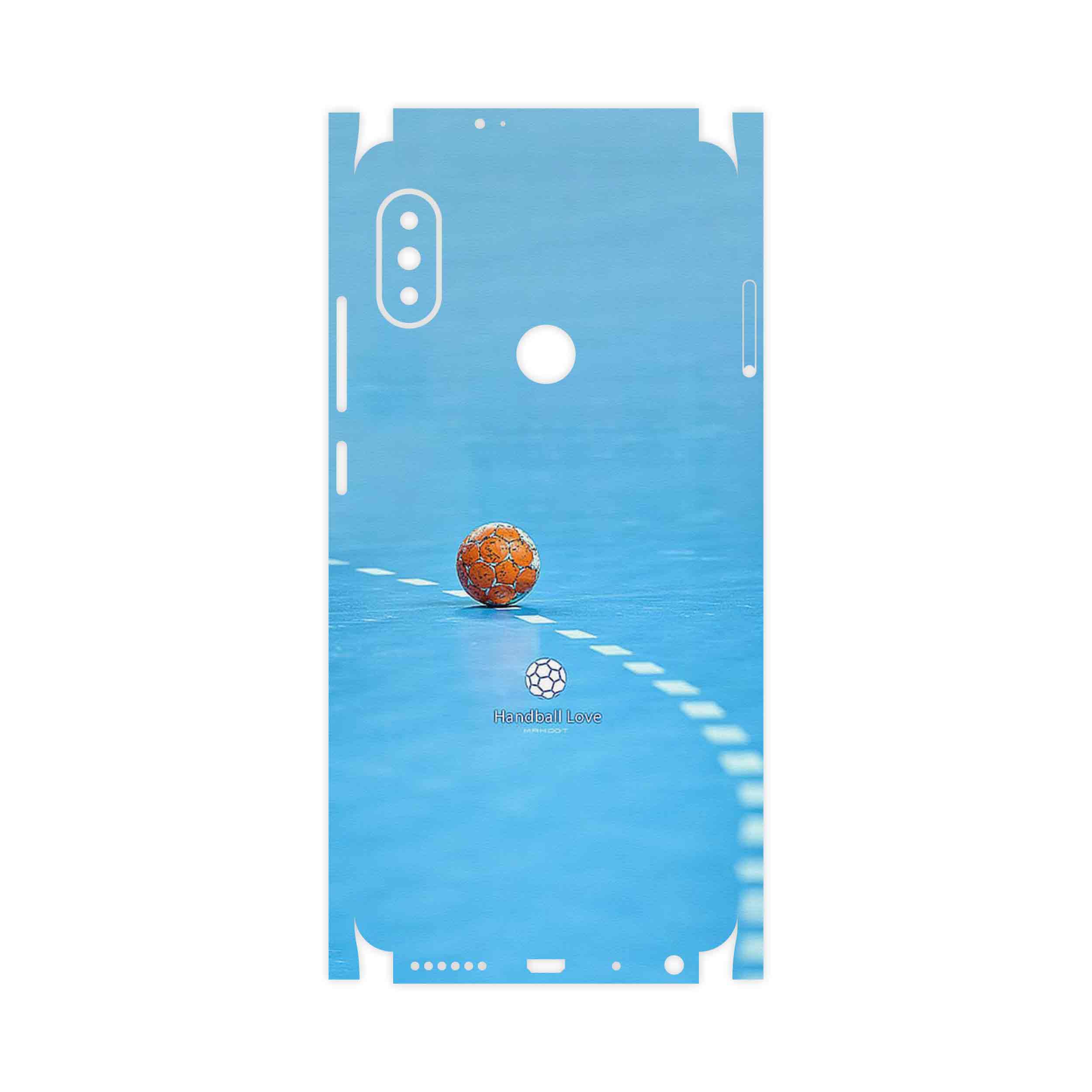 برچسب پوششی ماهوت مدل Handball-FullSkin مناسب برای گوشی موبایل شیائومی Redmi Note 5 Pro