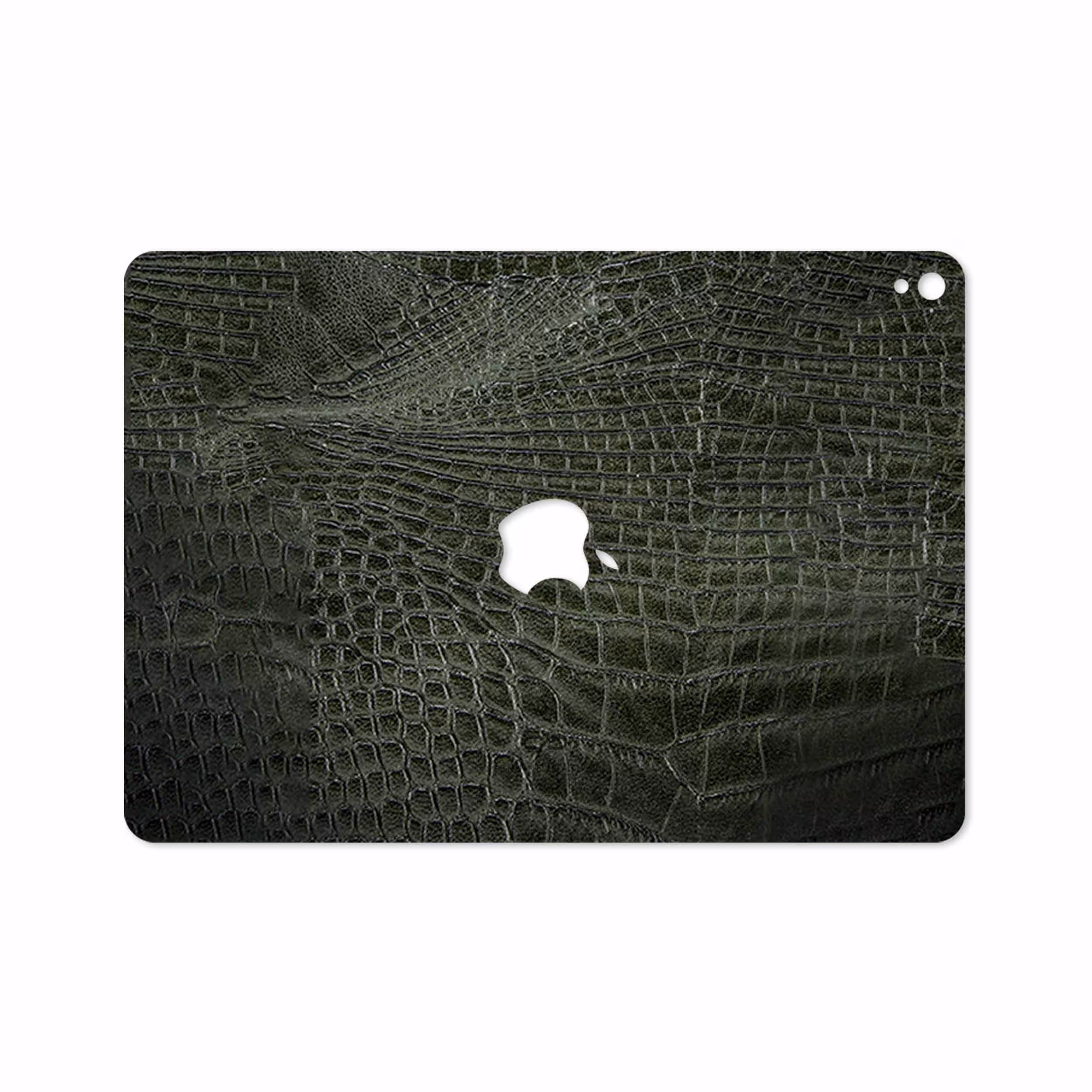 برچسب پوششی ماهوت مدل Green-Crocodile-Leather مناسب برای تبلت اپل iPad Pro 9.7 2016 A1675