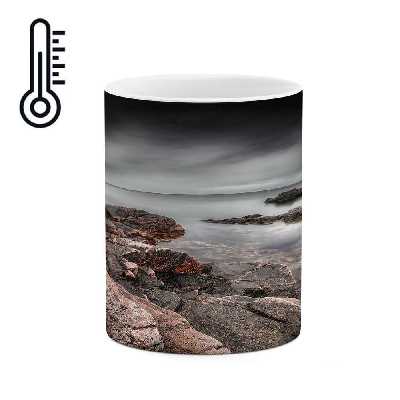 ماگ حرارتی طرح صخره و دریا مدل mgh01747