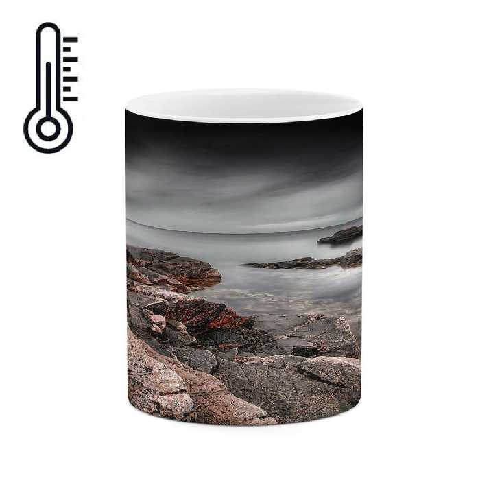 ماگ حرارتی طرح صخره و دریا مدل mgh01747