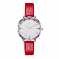 ساعت مچی عقربه ای زنانه اس کا مدل k8030 red