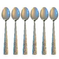 قاشق چای خوری مدل goli مجموعه 6 عددی