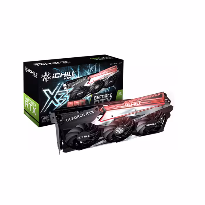 کارت گرافیک اینو تری دی RTX 3060 ICHILL X3 RED