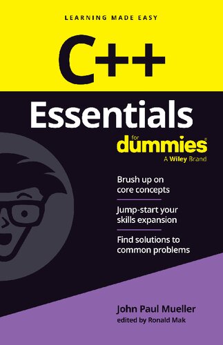 خرید و دانلود نسخه کامل کتاب C Essentials For Dummies