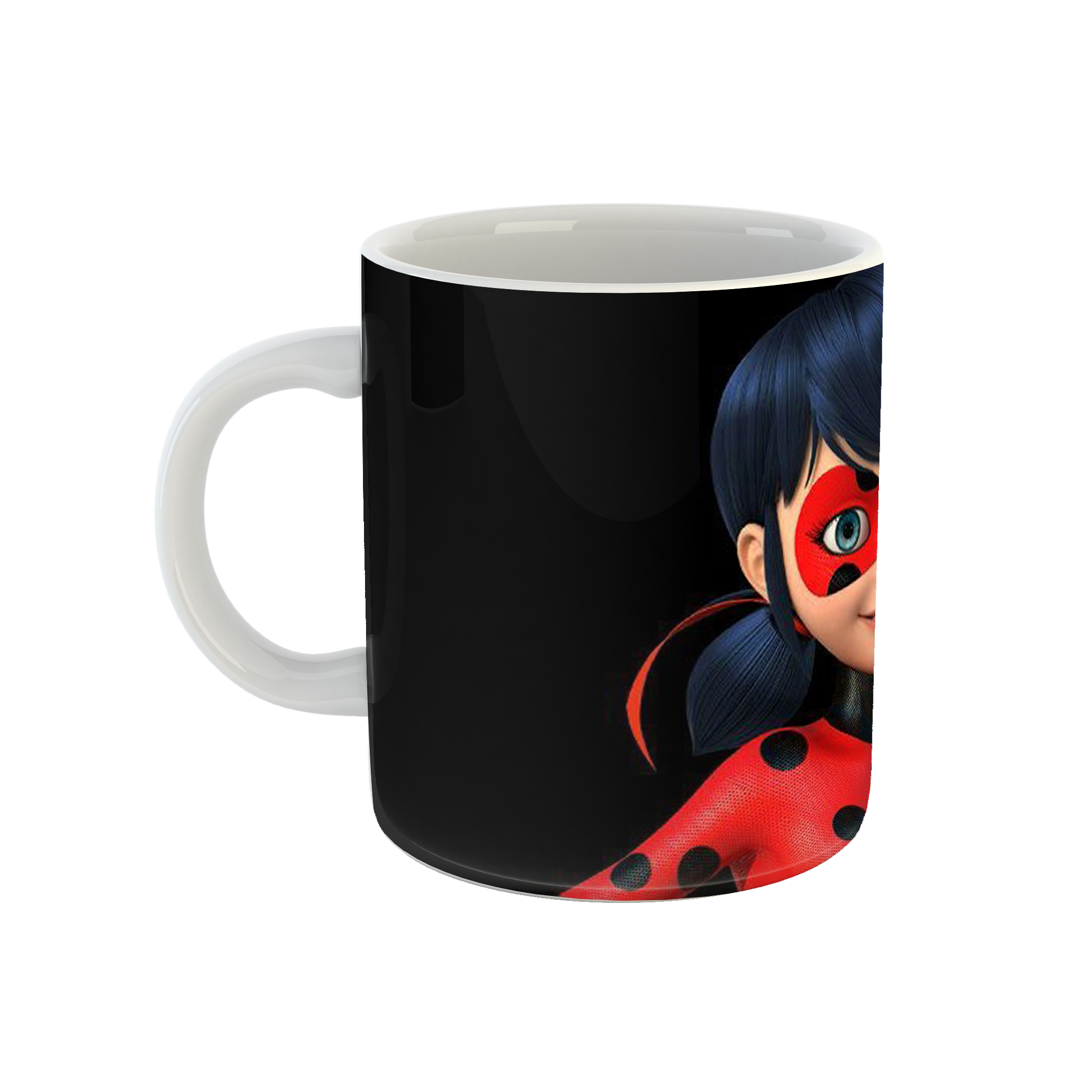 ماگ طرح دختر کفشدوزکی مدل tj03