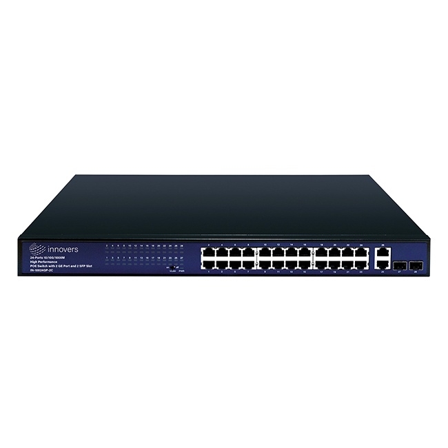 سوئیچ 24 پورت مگابیتی اینوورس مدل IN-10024GP-2C