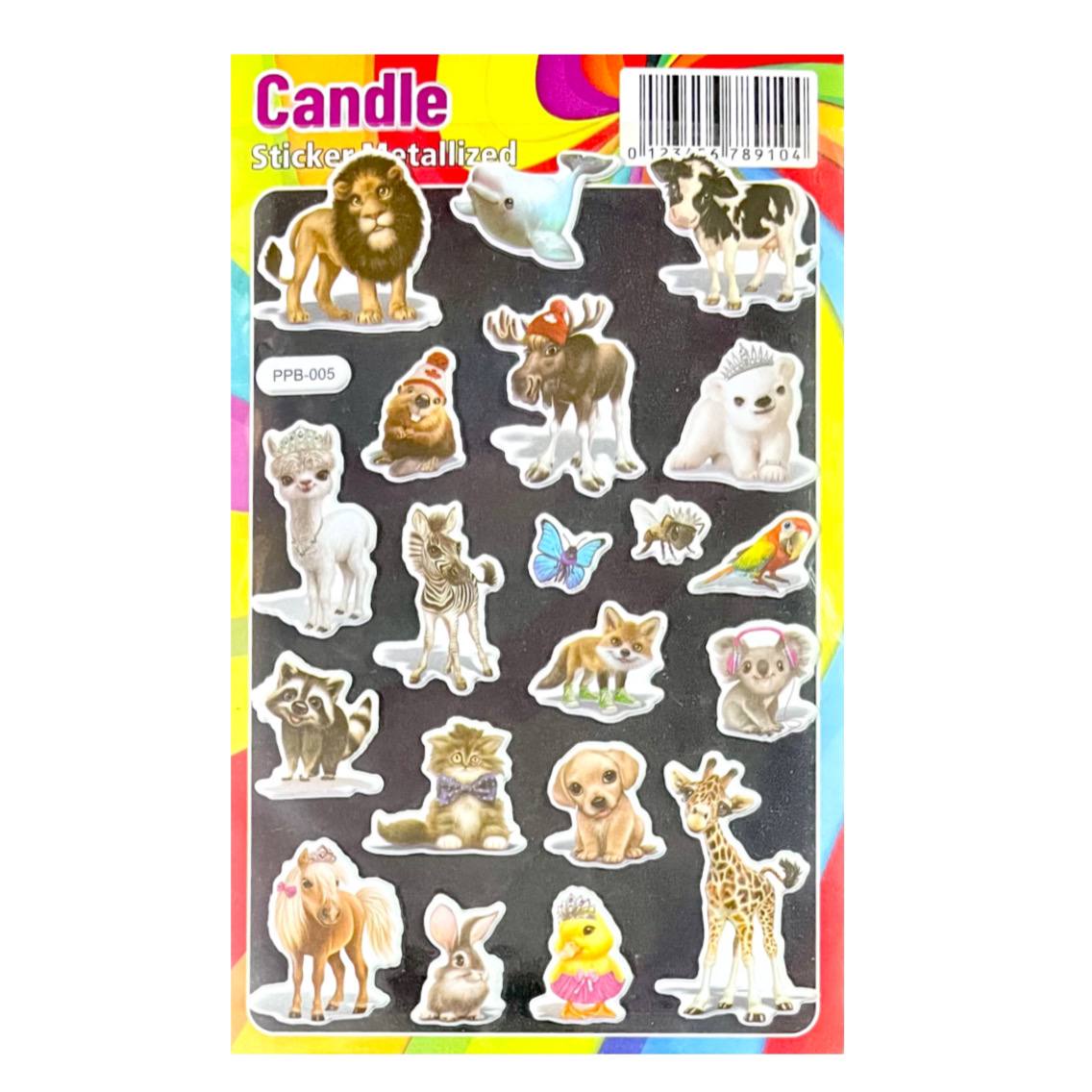 استیکر پفی حیوانات