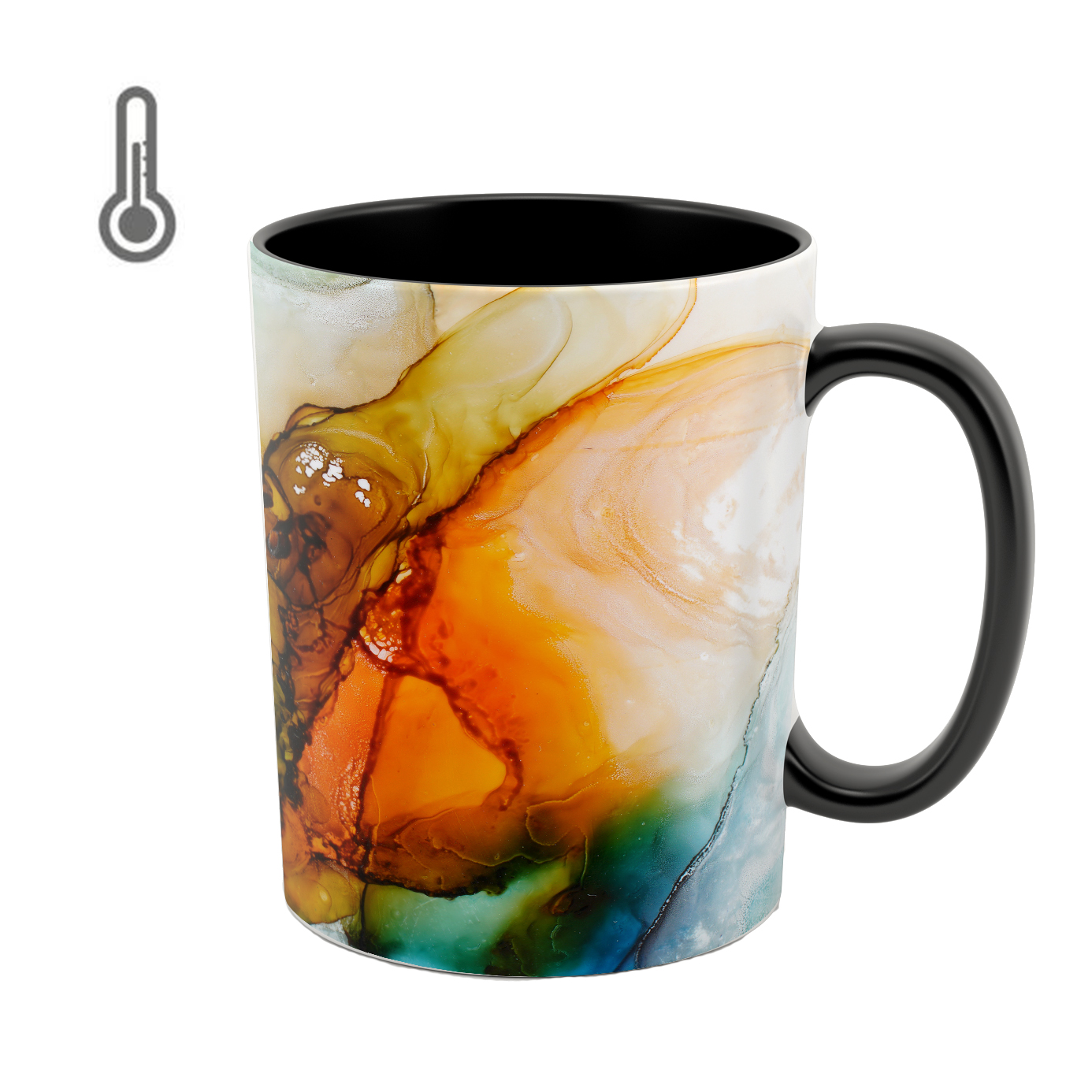 ماگ حرارتی طرح سنگی کد 01