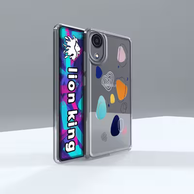 کاور لاین کینگ مدل خال خالی رنگی مناسب برای گوشی موبایل سامسونگ Galaxy A03 Core