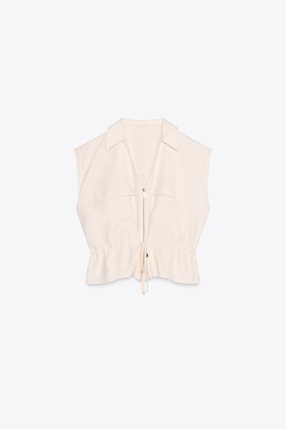 تاپ زنانه زارا SAFARI TOP | تهران زارا TehranZara