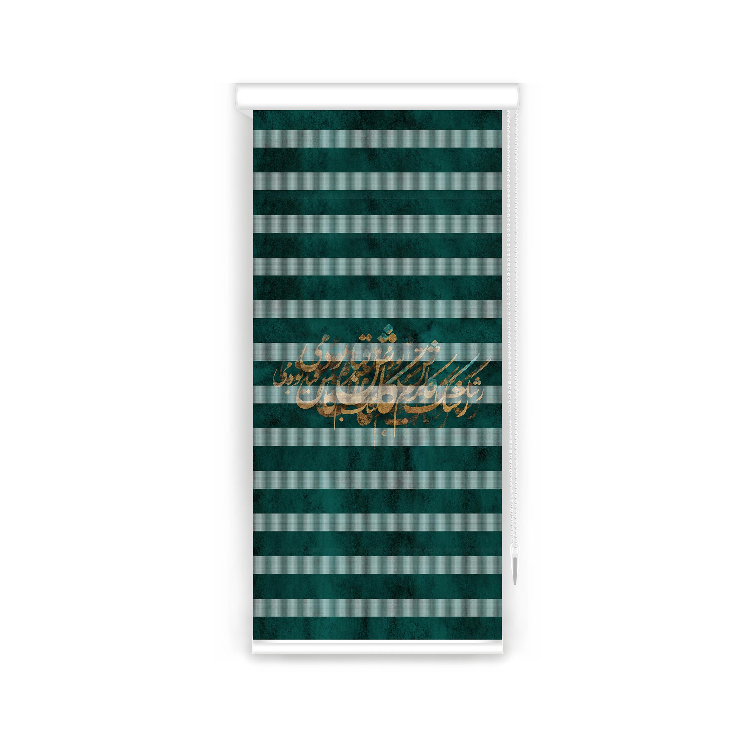 پرده زبرا مدل F-7110 سایز  80x180 سانتی متر