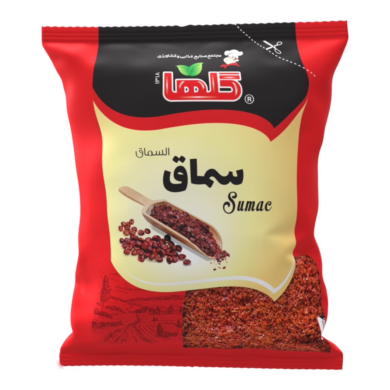 سماق گلها حجم20 گرم – سلفون