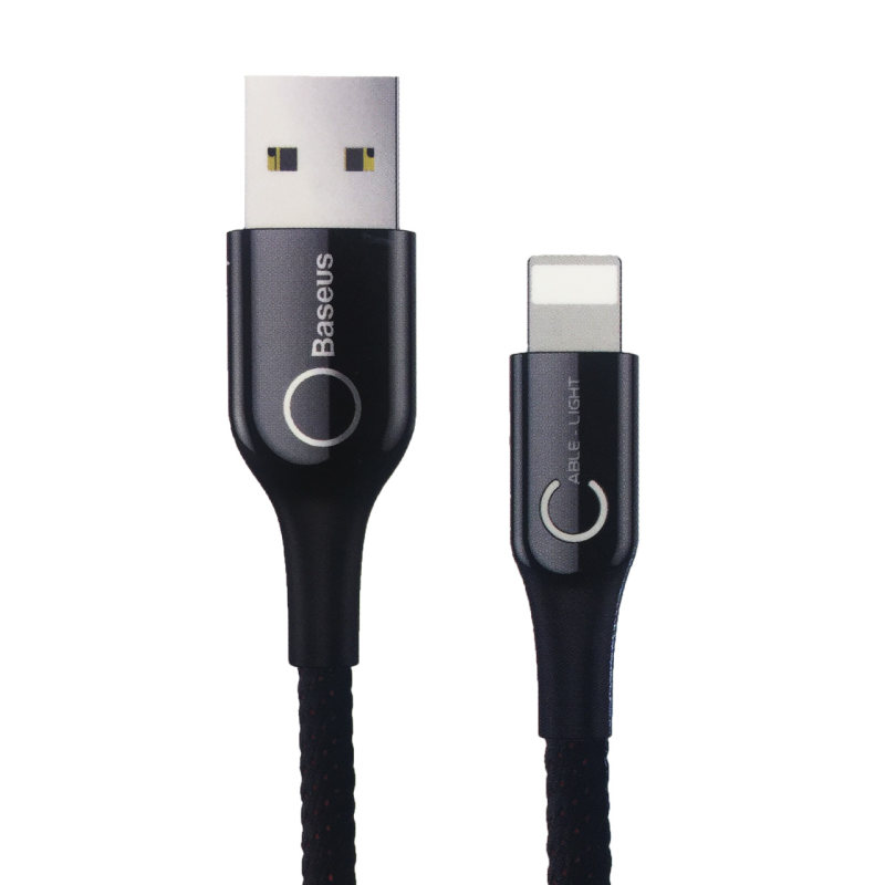 کابل تبدیل USB به لایتنینگ باسئوس مدل NEW PACK 2023 C-SHAPED طول 1 متر 