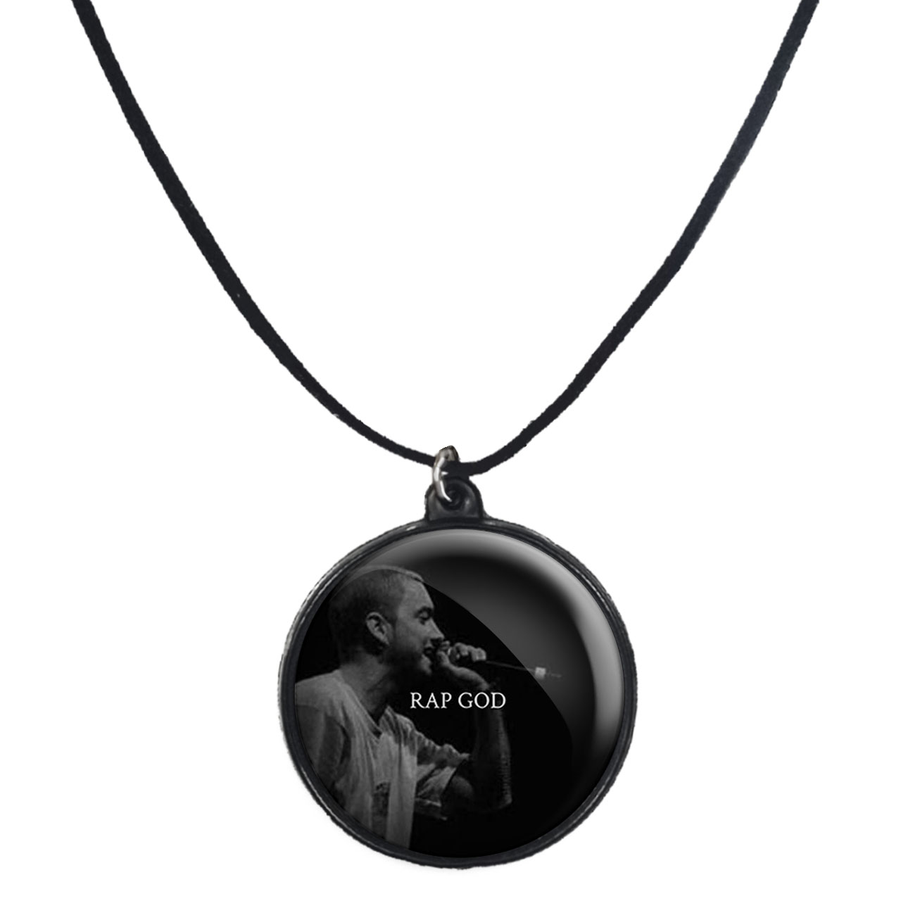 گردنبند پرمانه طرح گروه موسیقی متالیکا کد pmb.8411 مدل دو طرفه