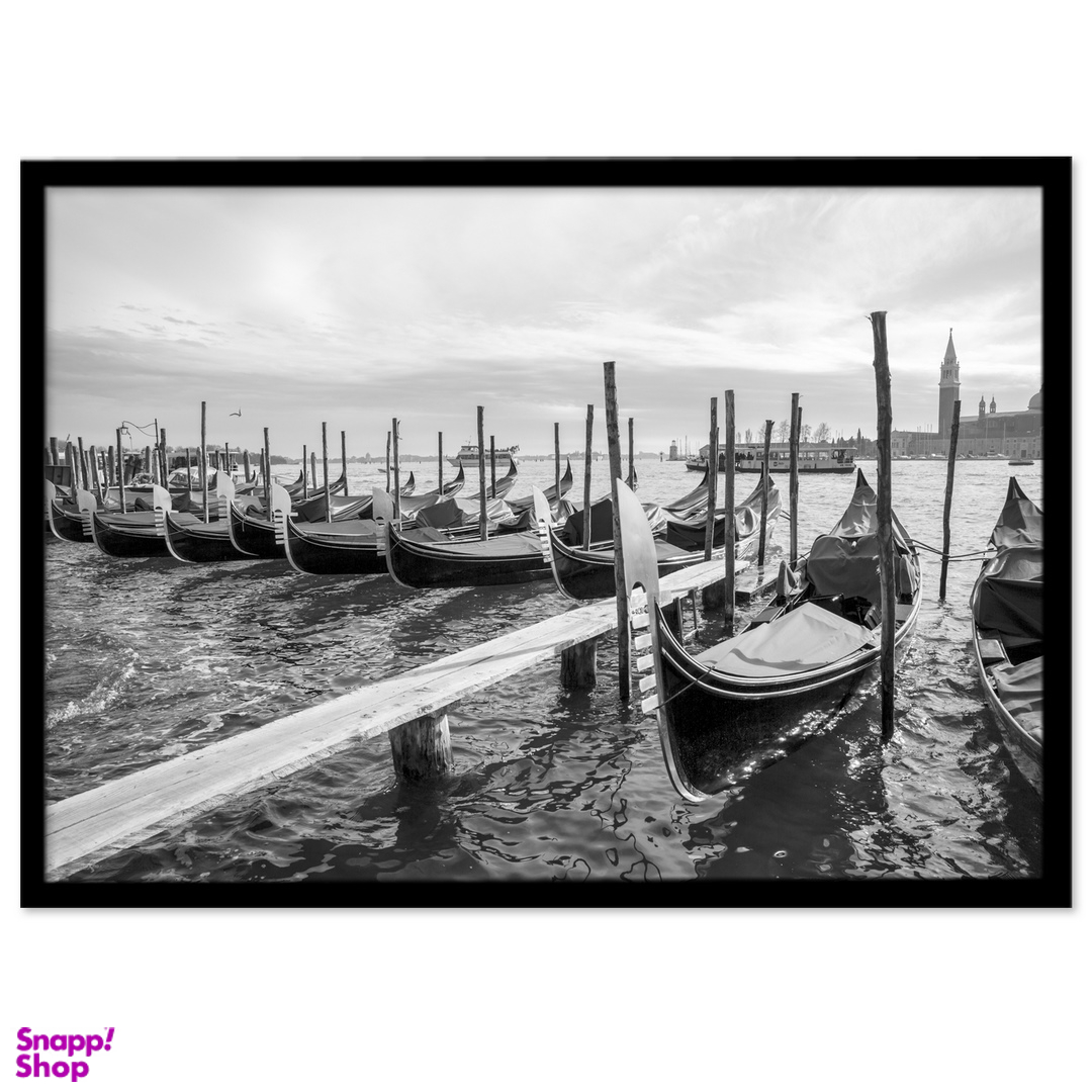 تابلو بکلیت طرح منظره قایق و دریا مدل B-S1554