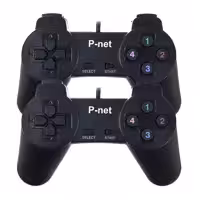 دسته بازی کامپیوتر پی-نت مدل X4 کد P98 بسته 2 عددی | چاوه