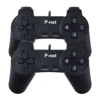 دسته بازی کامپیوتر پی-نت مدل X4 کد P98 بسته 2 عددی | چاوه
