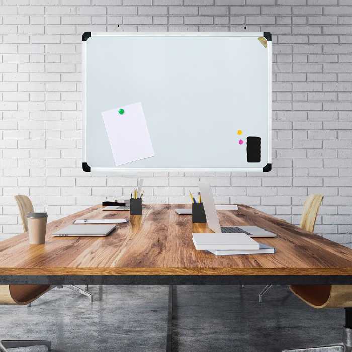 تخته وایت برد نیکان مدل مغناطیسی سایز 70×50 سانتی متر بسته 6 عددی