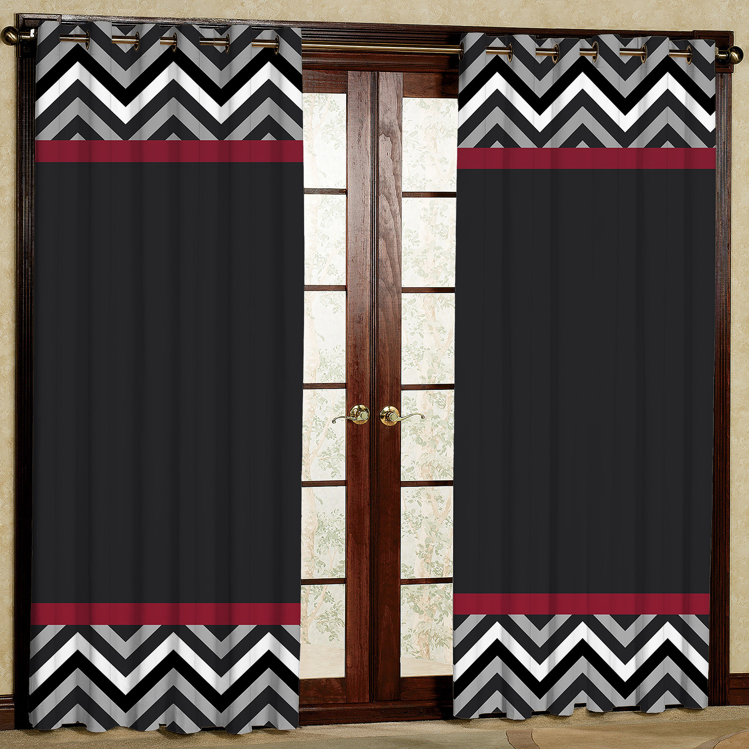 پرده مدل مخمل پانچی کد 4048 سایز 200x140 سانتی متر