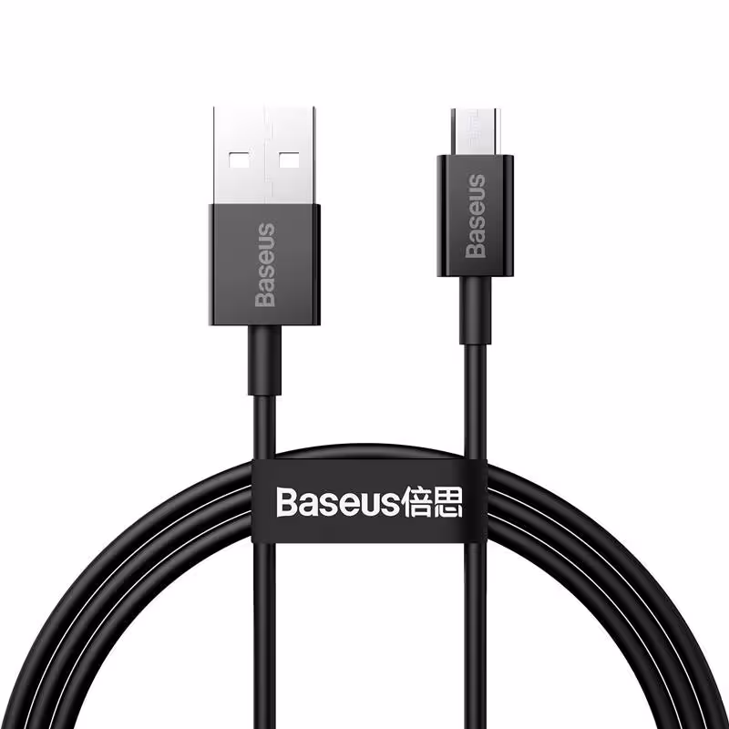 کابل میکرو یو اس بی فست شارژ Baseus Superior Series CAMYS 2A 1m