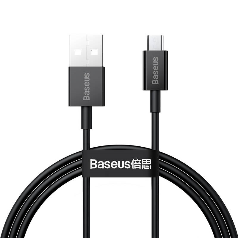 کابل میکرو یو اس بی فست شارژ Baseus Superior Series CAMYS 2A 1m